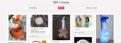 Pinterest Green DIY